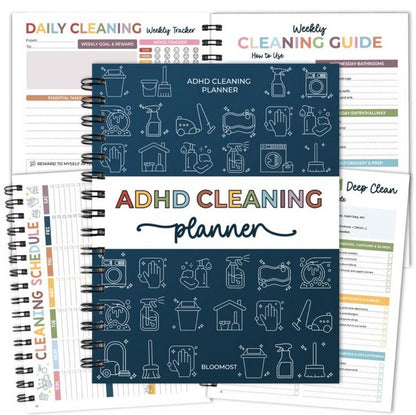 Heizune™ - ADHD Cleaning Planner 2026