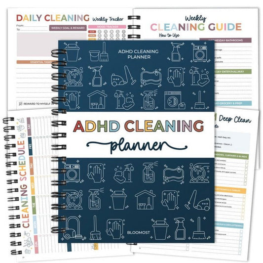 Heizune™ - ADHD Cleaning Planner 2026